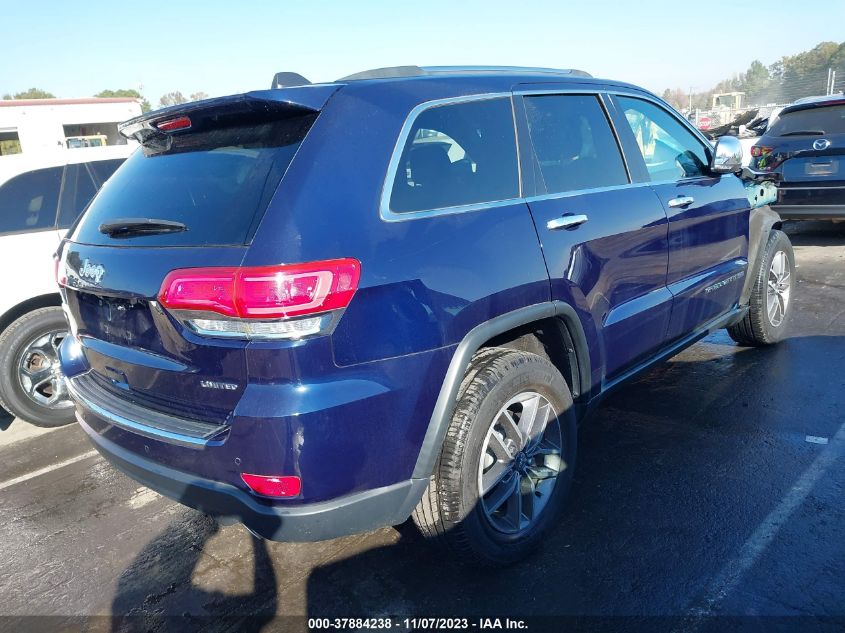 VIN 1C4RJEBG0JC400278 2018 JEEP GRAND CHEROKEE LIMITED