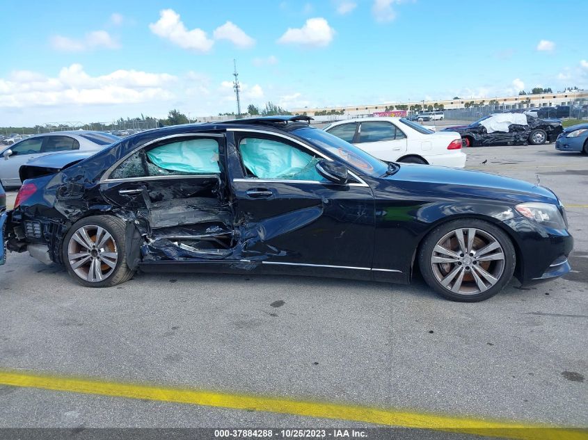 2015 MERCEDES-BENZ S 550 WDDUG8CB9FA167233