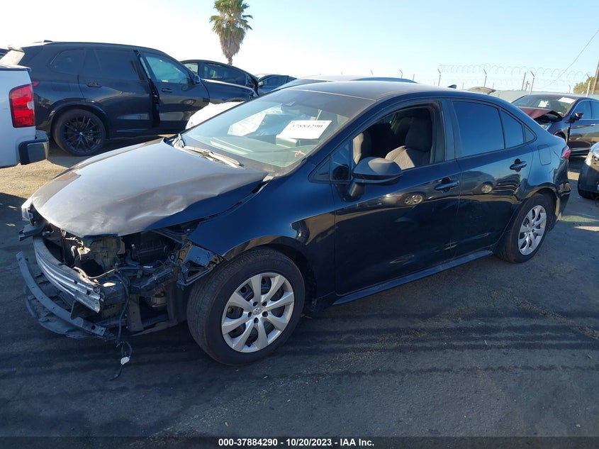 VIN 5YFEPRAE6LP085405 2020 TOYOTA COROLLA LE