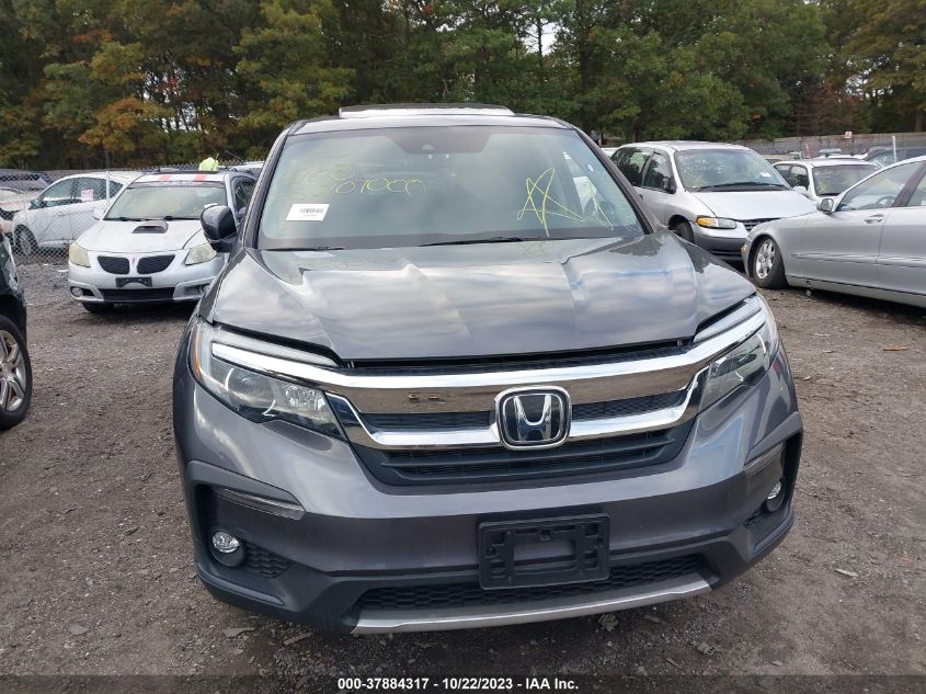 2021 HONDA PILOT EX-L - 5FNYF6H50MB028473