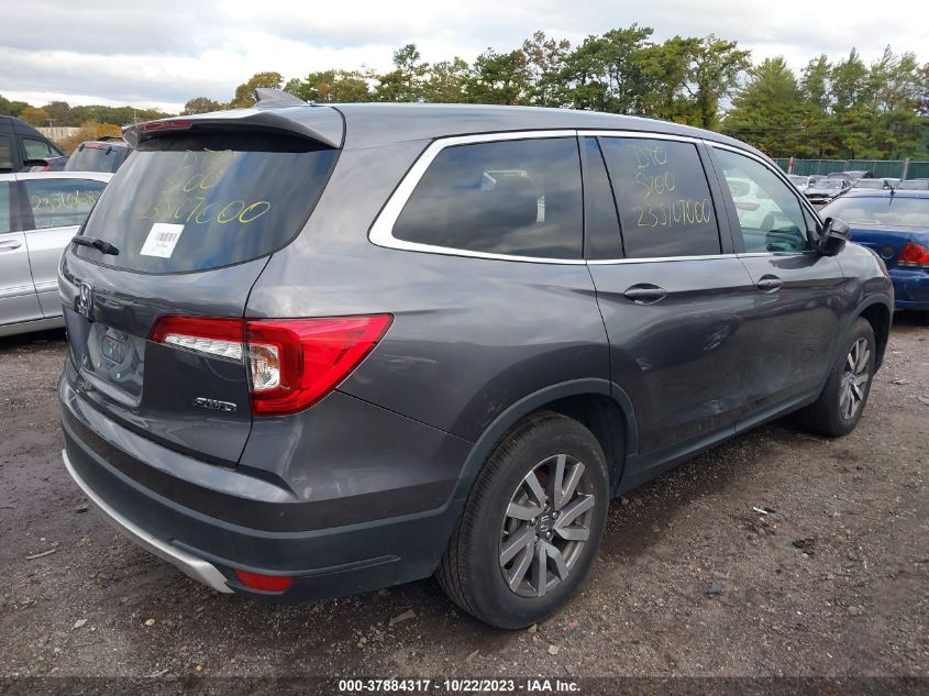 2021 HONDA PILOT EX-L - 5FNYF6H50MB028473