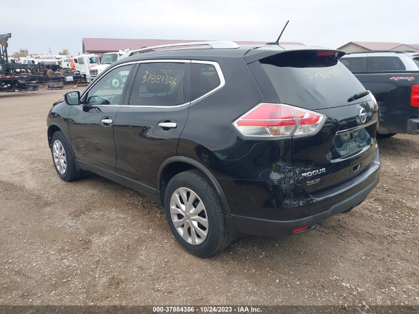2016 NISSAN ROGUE S - KNMAT2MV2GP665397