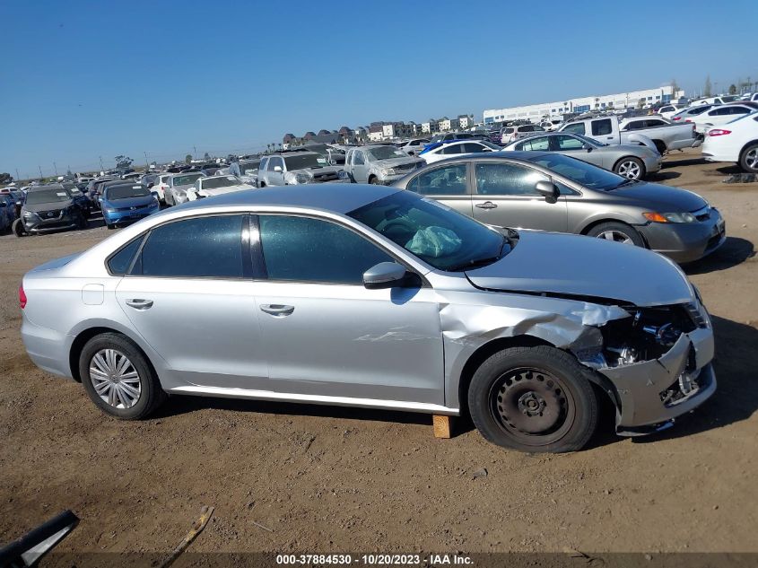 2015 VOLKSWAGEN PASSAT 1.8T S - 1VWAT7A30FC009346