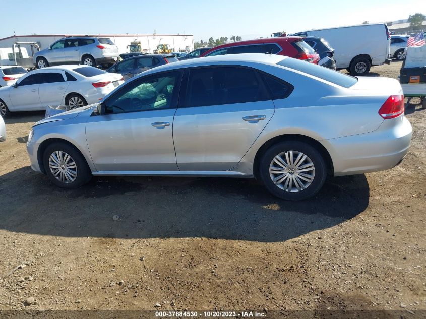 2015 VOLKSWAGEN PASSAT 1.8T S - 1VWAT7A30FC009346