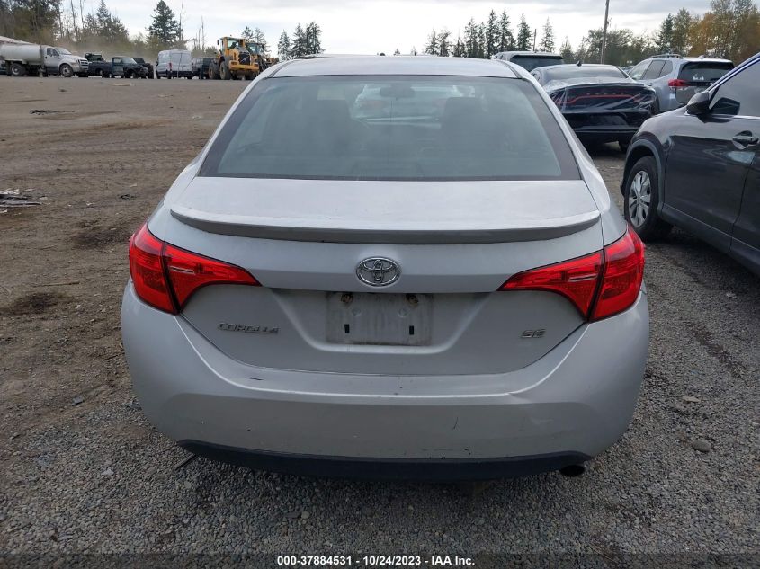 2017 TOYOTA COROLLA L/LE/XLE/SE - 2T1BURHE6HC862982