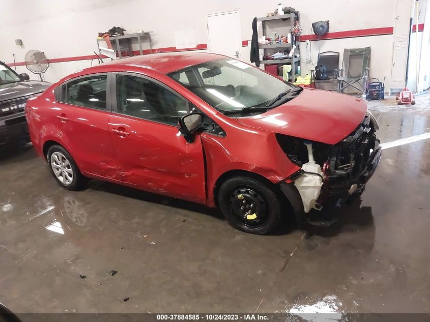 2014 KIA RIO LX - KNADM4A35E6323564