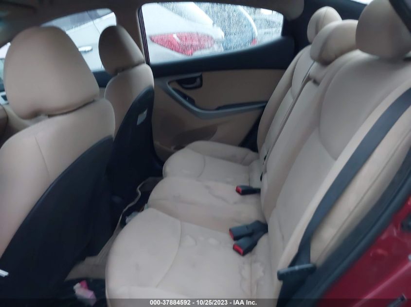 2013 HYUNDAI ELANTRA GLS PZEV - 5NPDH4AE6DH333145