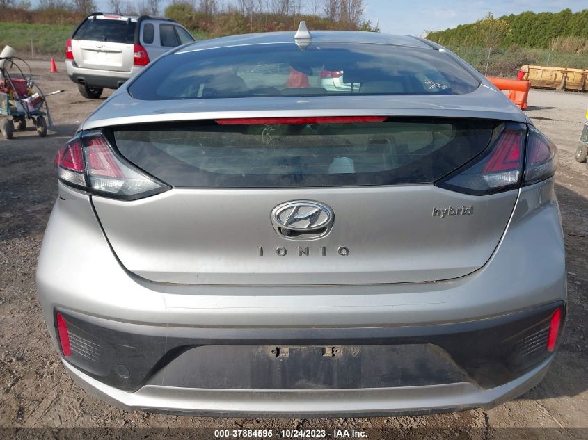 2022 HYUNDAI IONIQ HYBRID SEL - KMHC85LC9NU283440
