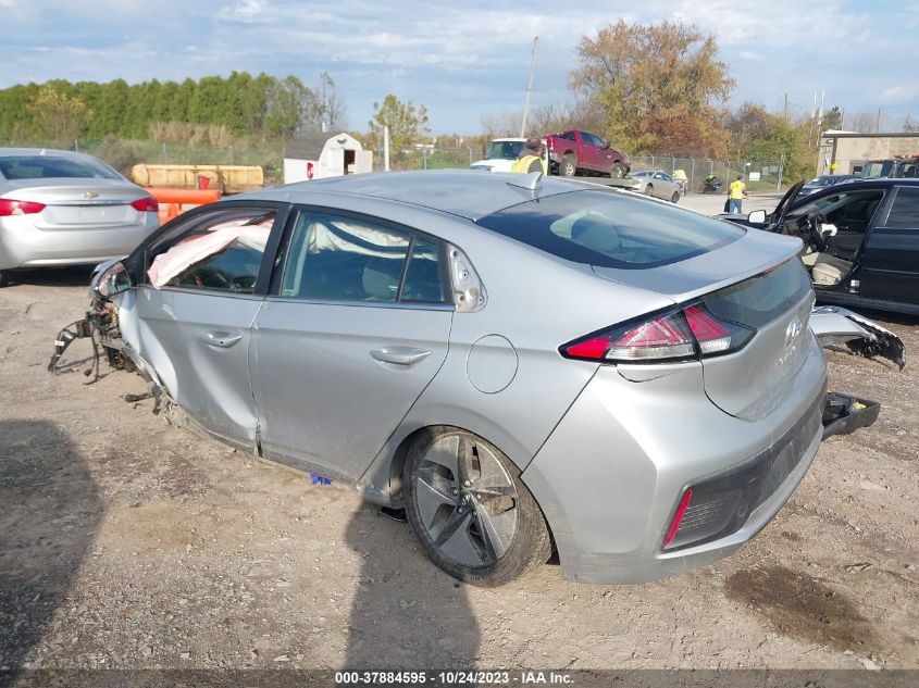 2022 HYUNDAI IONIQ HYBRID SEL - KMHC85LC9NU283440