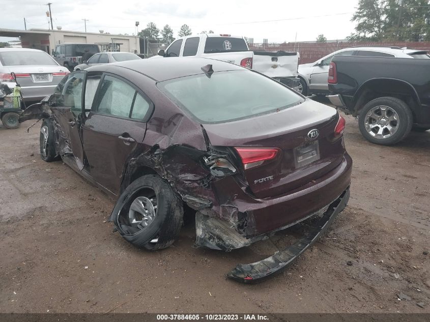 2018 KIA FORTE LX - 3KPFK4A7XJE258848