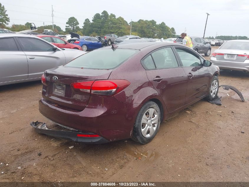 2018 KIA FORTE LX - 3KPFK4A7XJE258848