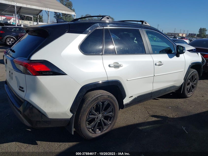 VIN 4T3E6RFV8NU077097 2022 TOYOTA RAV4 HYBRID XSE