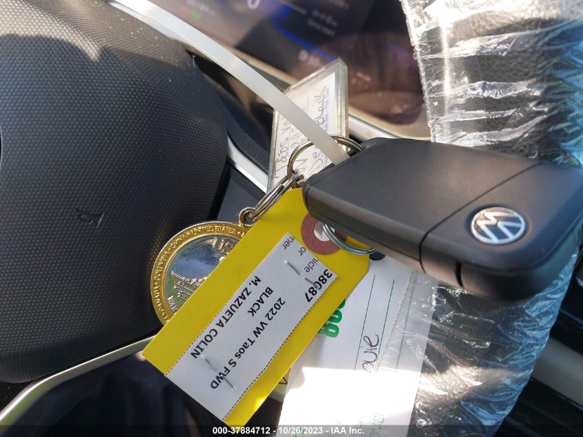 2022 VOLKSWAGEN TAOS S - 3VVCX7B29NM066990