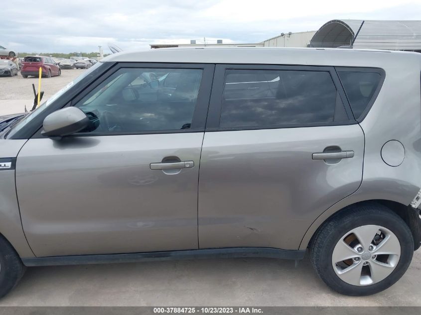 2015 KIA SOUL BASE - KNDJN2A22F7143663
