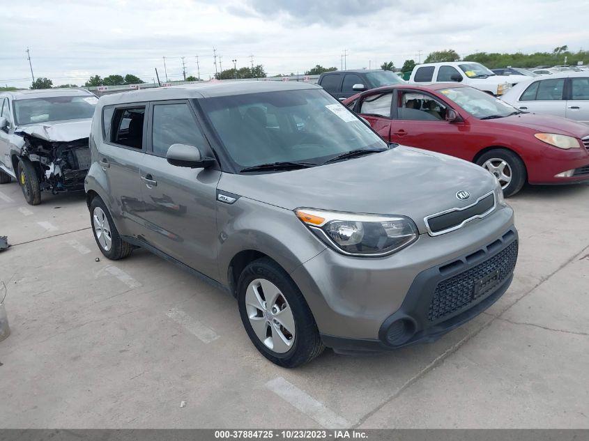 2015 KIA SOUL BASE - KNDJN2A22F7143663