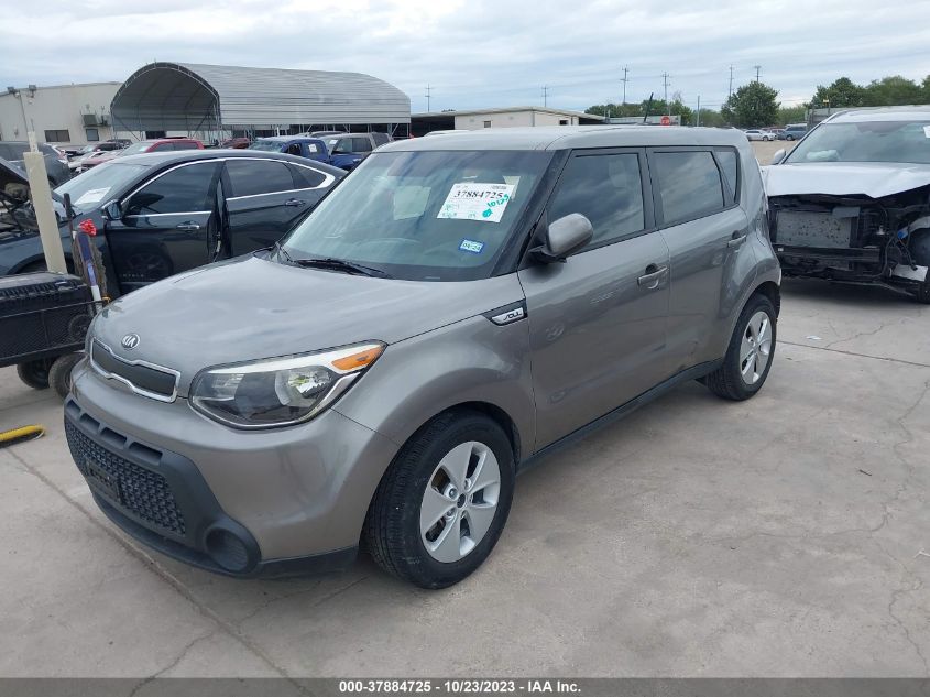 2015 KIA SOUL BASE - KNDJN2A22F7143663