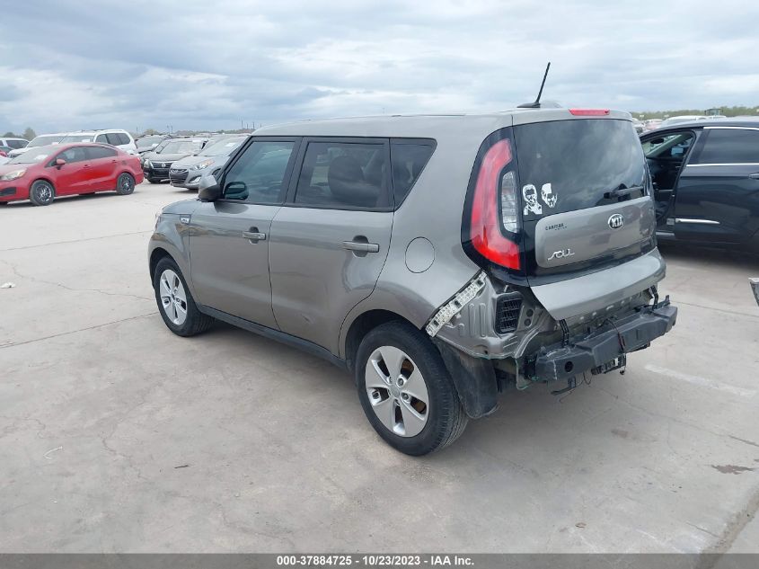 2015 KIA SOUL BASE - KNDJN2A22F7143663