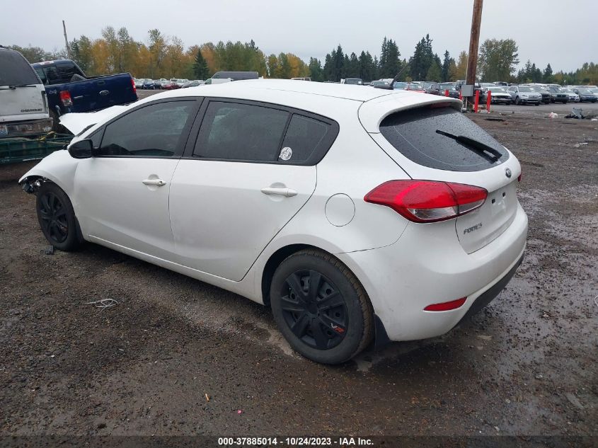 2016 KIA FORTE 5-DOOR LX - KNAFK5A83G5591098