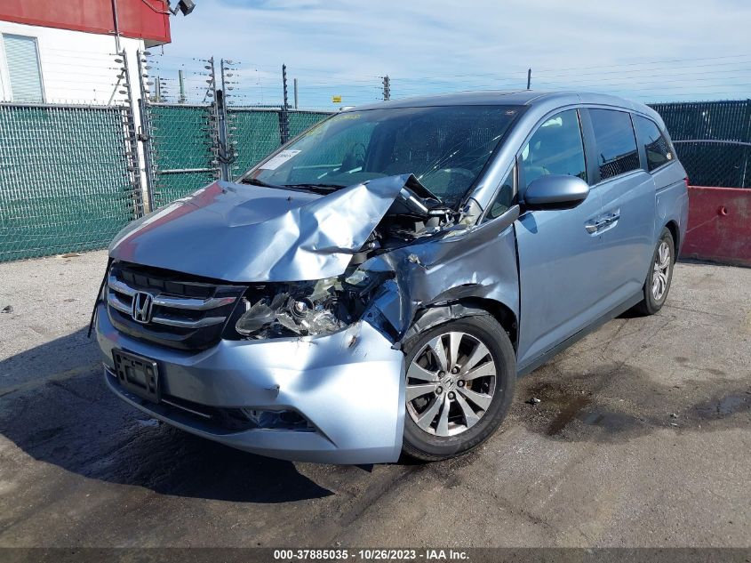 2014 HONDA ODYSSEY EX-L - 5FNRL5H61EB053223
