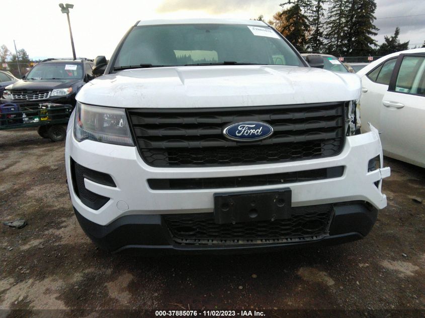 2017 FORD UTILITY POLICE INTERCEPTOR 1FM5K8ARXHGE40088