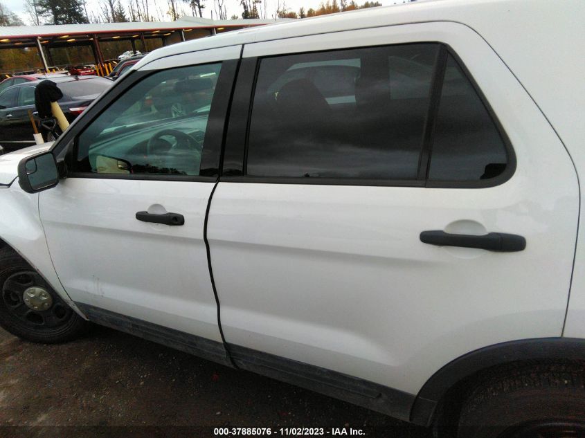 2017 FORD UTILITY POLICE INTERCEPTOR 1FM5K8ARXHGE40088
