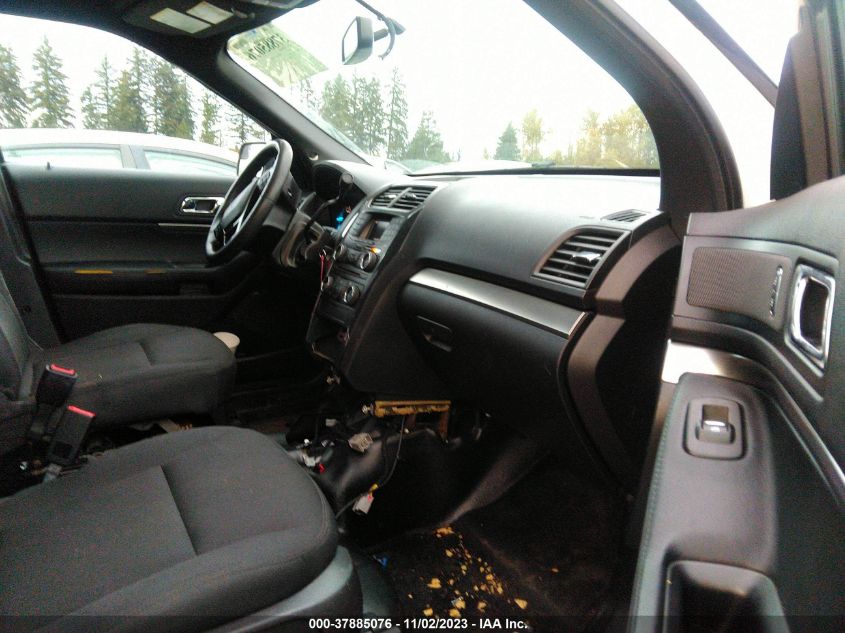 2017 FORD UTILITY POLICE INTERCEPTOR 1FM5K8ARXHGE40088