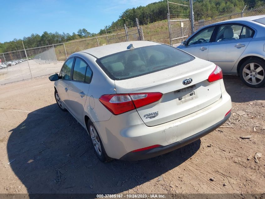 2015 KIA FORTE LX - KNAFK4A63F5311137