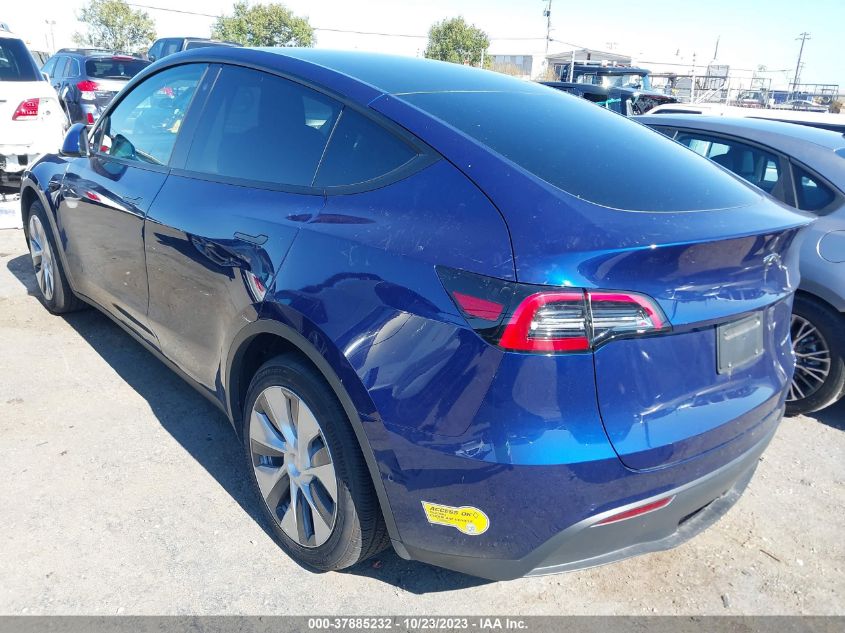 2022 TESLA MODEL Y - 7SAYGAEE8NF553550