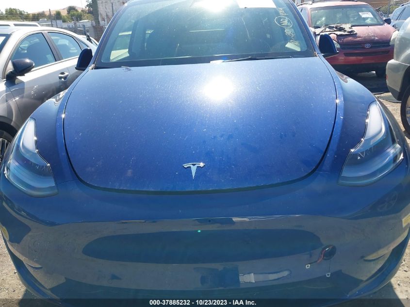 2022 TESLA MODEL Y - 7SAYGAEE8NF553550