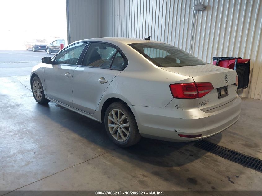 2015 VOLKSWAGEN JETTA SEDAN 1.8T SE 3VWD17AJ6FM306217