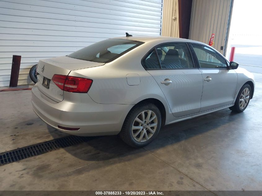 2015 VOLKSWAGEN JETTA SEDAN 1.8T SE 3VWD17AJ6FM306217