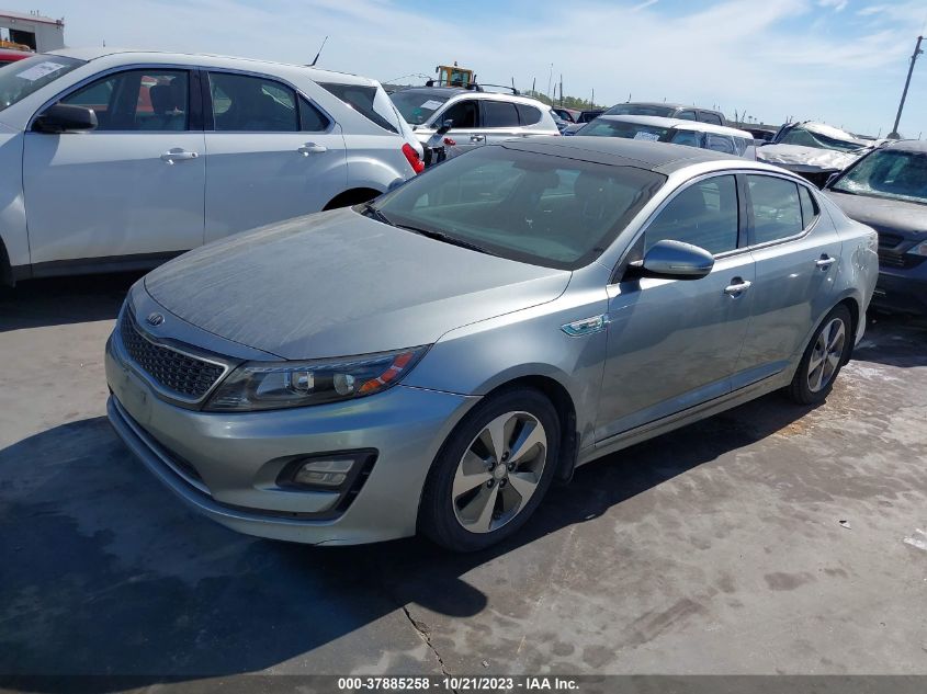 2014 KIA OPTIMA HYBRID EX - KNAGN4AD4E5068320