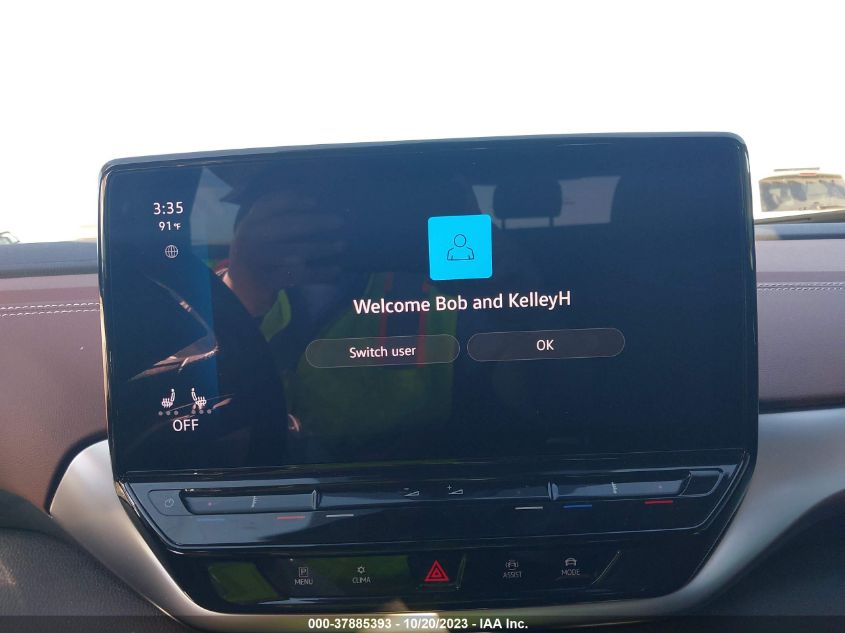 2021 VOLKSWAGEN ID.4 PRO S WVGTMPE23MP055149