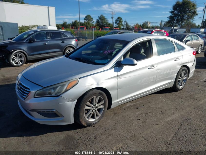 2015 HYUNDAI SONATA 2.4L SE - 5NPE24AF8FH040705