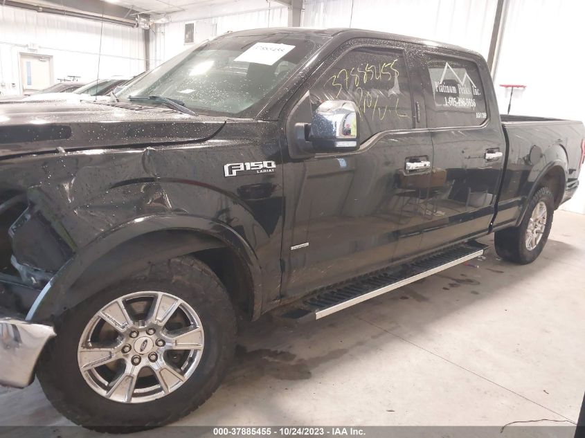 2016 FORD F-150 XLT/XL/LARIAT/PLATINUM - 1FTFW1EG6GFB90401