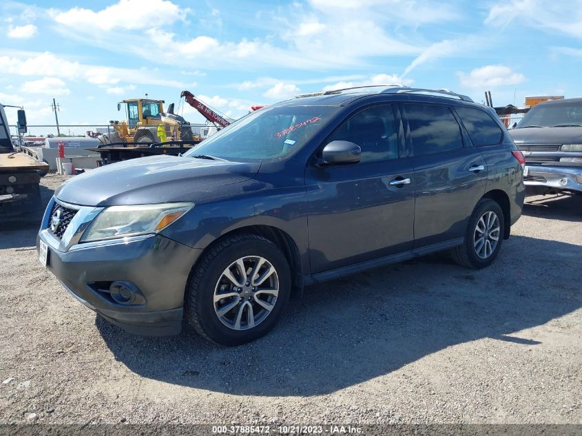 2013 NISSAN PATHFINDER SV - 5N1AR2MN6DC686332