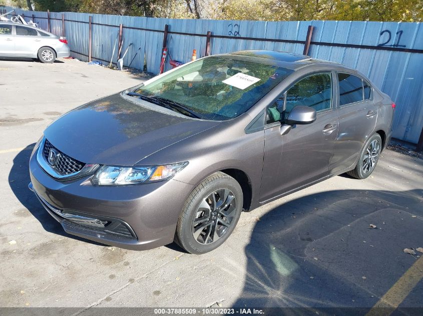 2013 HONDA CIVIC EX - 19XFB2F86DE268335