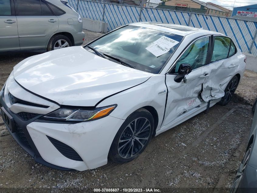 2019 TOYOTA CAMRY HYBRID SE - 4T1B21HK3KU012519