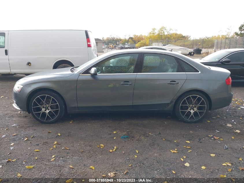 2013 AUDI A4 PREMIUM PLUS - WAUHFAFL1DN031904