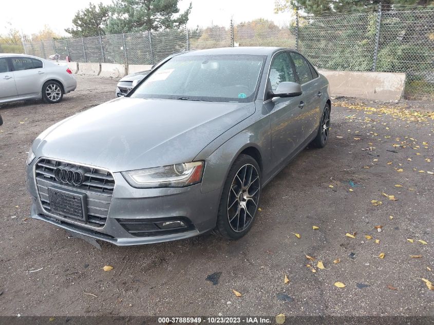2013 AUDI A4 PREMIUM PLUS - WAUHFAFL1DN031904