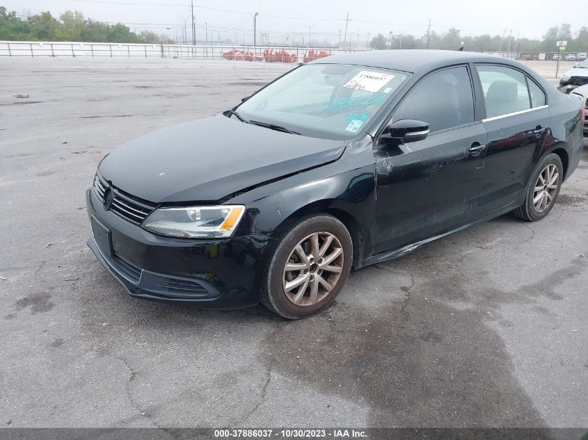 2013 VOLKSWAGEN JETTA SEDAN SE W/CONVENIENCE 3VWDX7AJ3DM351711