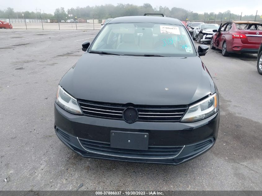2013 VOLKSWAGEN JETTA SEDAN SE W/CONVENIENCE 3VWDX7AJ3DM351711