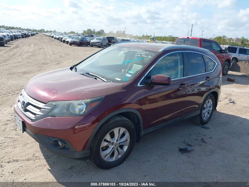 2013 HONDA CR-V EX-L - 5J6RM3H79DL021443