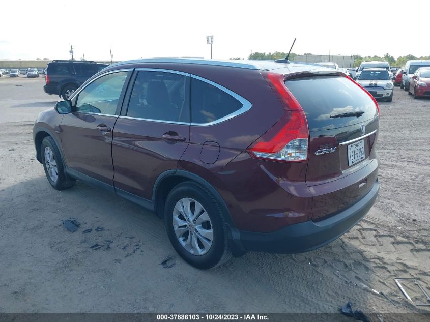 2013 HONDA CR-V EX-L - 5J6RM3H79DL021443