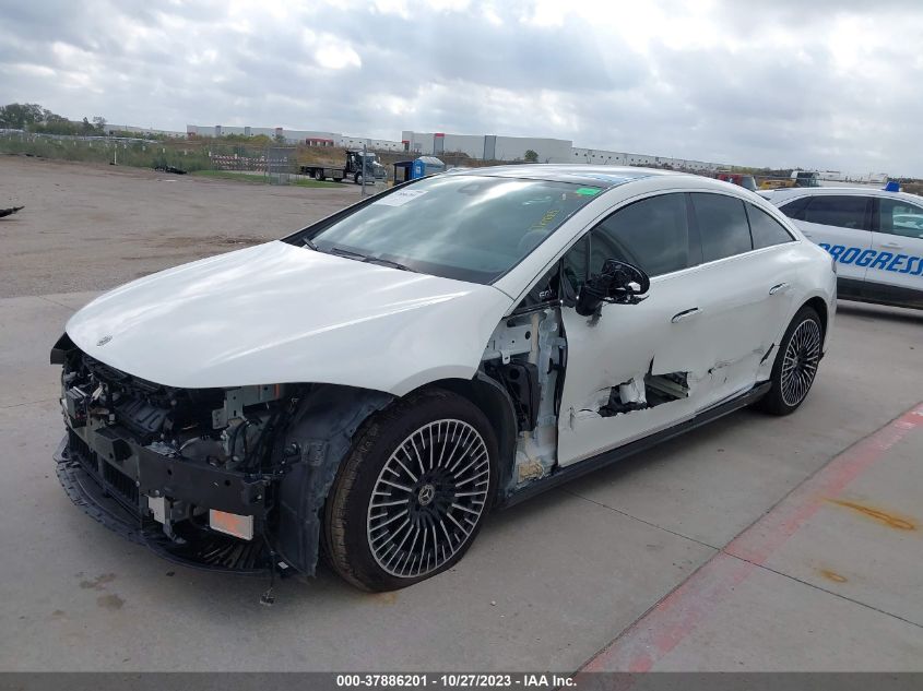 2022 MERCEDES-BENZ EQS 450 - W1KCG2DB4NA017925