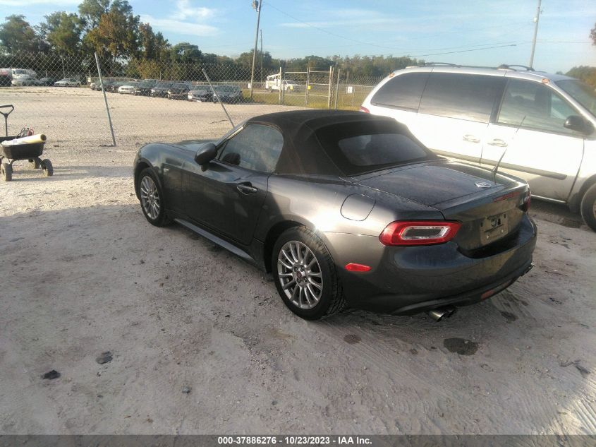 VIN JC1NFAEK2H0122596 2017 FIAT 124 SPIDER CLASSICA