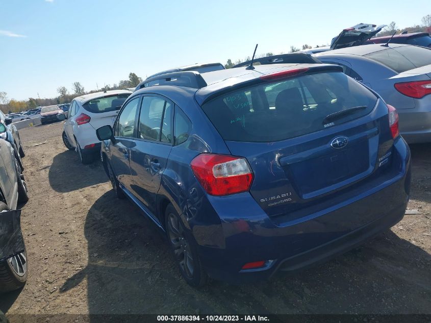 2013 SUBARU IMPREZA 2.0I SPORT PREMIUM - JF1GPAL60DG890406