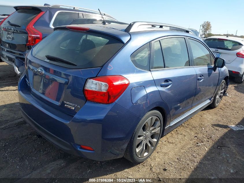 2013 SUBARU IMPREZA 2.0I SPORT PREMIUM - JF1GPAL60DG890406