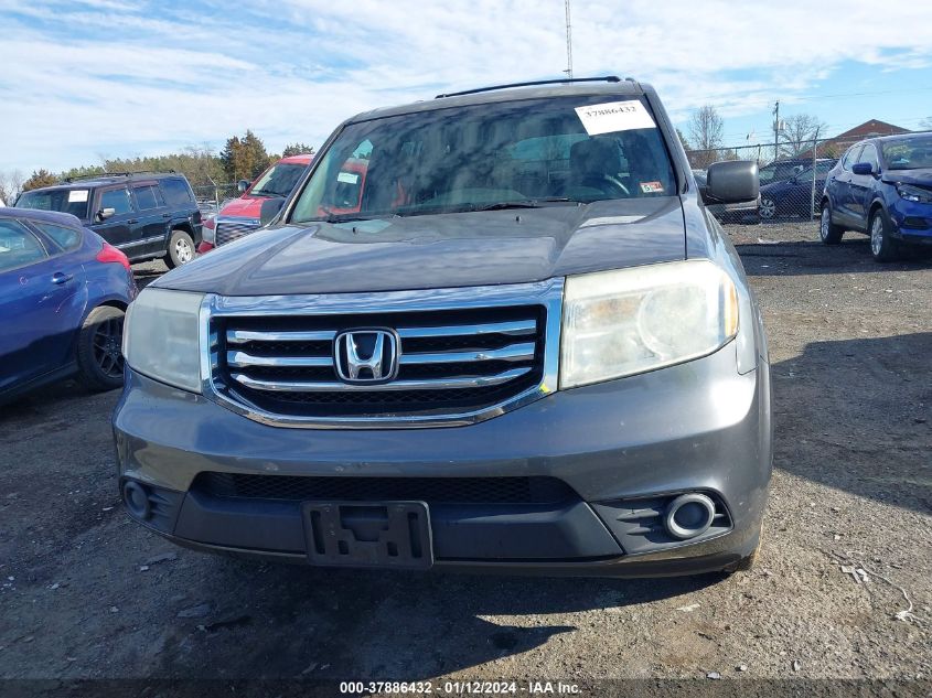 2013 HONDA PILOT LX - 5FNYF4H28DB050439