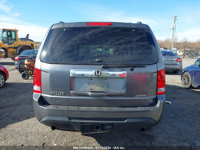 2013 HONDA PILOT LX - 5FNYF4H28DB050439